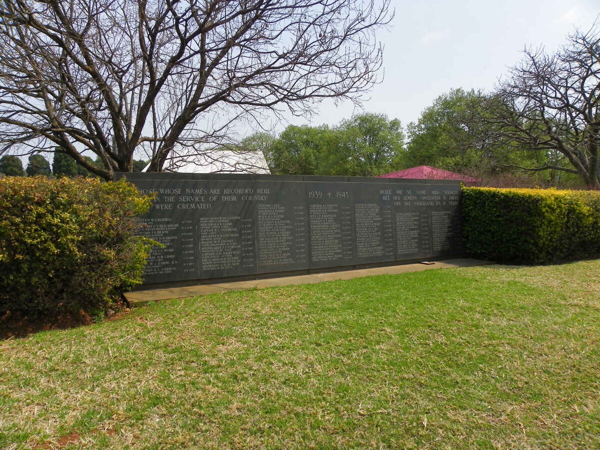 01. Overview Memorial wall / Oorsig gedenkmuur 1939-1945
