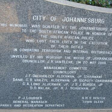 2. South African Police Memorial :: Suid-Afrikaanse Polisie Gedenkteken