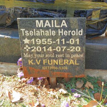 MAILA Tselahale Herold 1955-2014