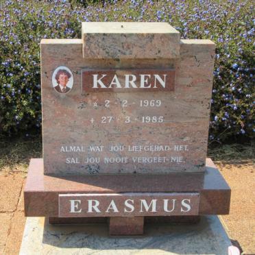 ERASMUS Karen 1969-1985