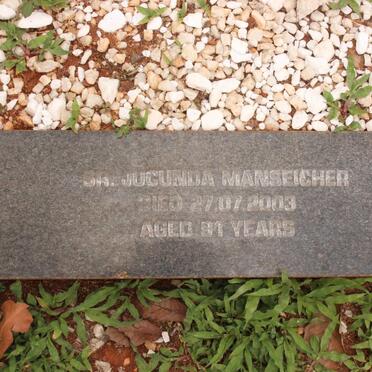 MANSEICHER Jacunda -2003