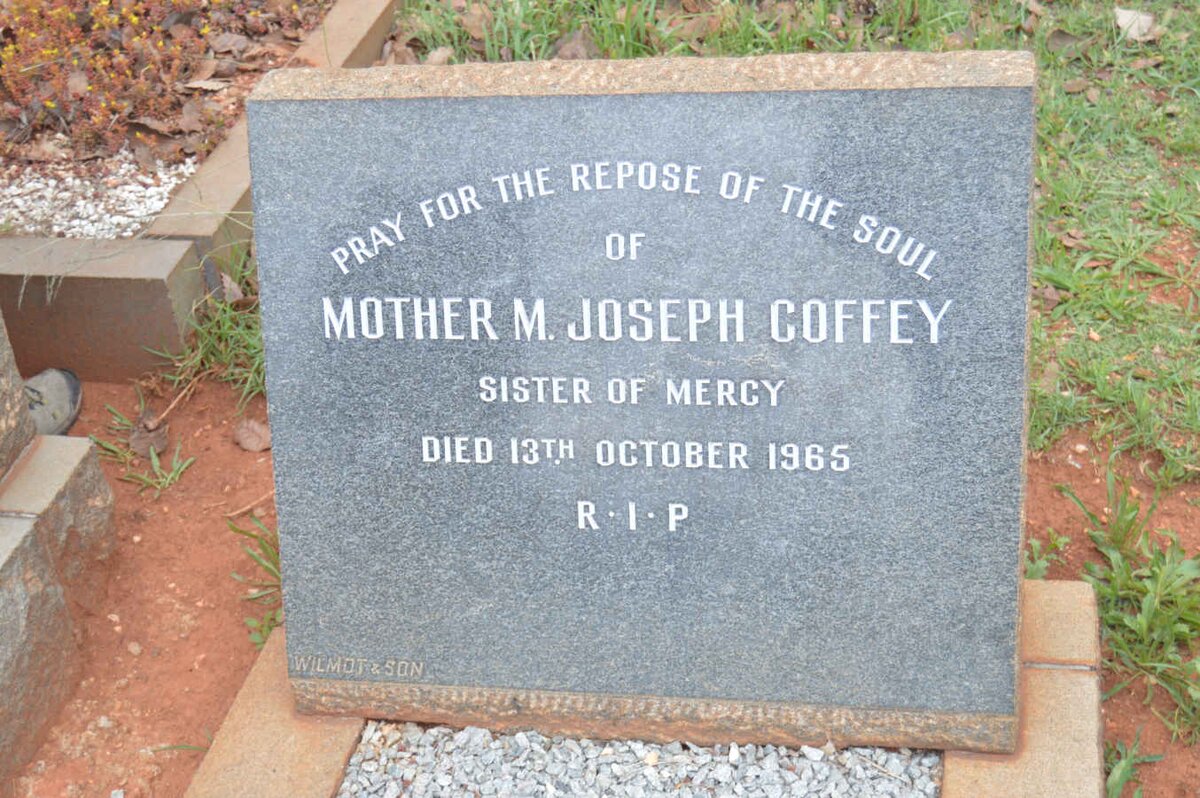 COFFEY M. Joseph -1965