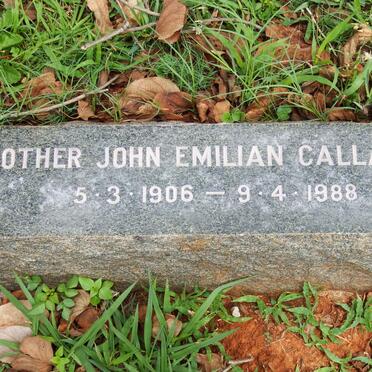 CALLAGHAN John Emilian 1906-1988