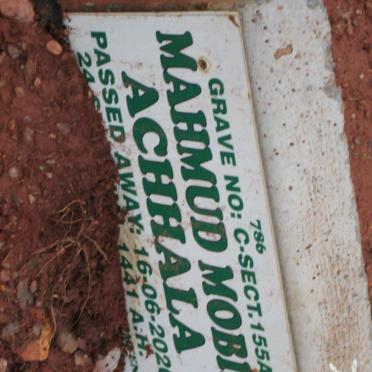 ACHHALA Mahmud Mobin -2020