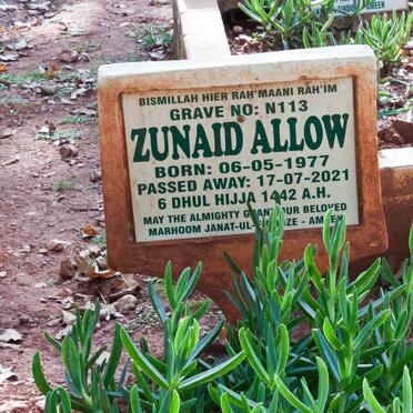 ALLOW Zunaid 1977-2021