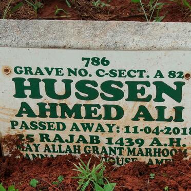 ALI Hussen Ahmed -2018