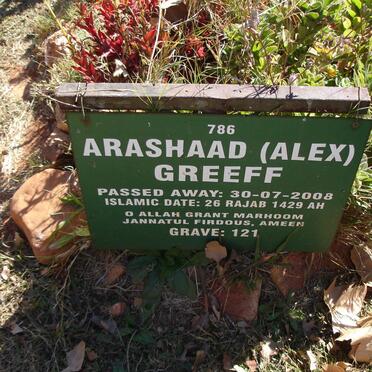 GREEFF Arashaad -2008