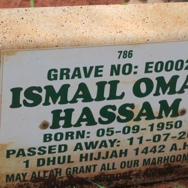HASSAM Ismail Omar 1950-2021