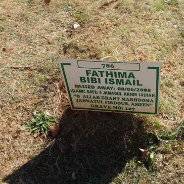 ISMAIL Fathima Bibi -2008