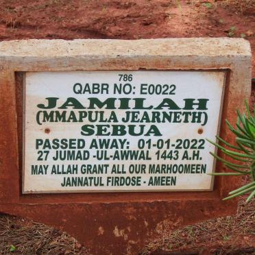 JAMILAH Sebua -2022