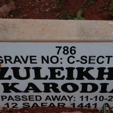 KARODIA Zuleikha -2019