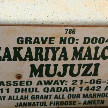 MUJUZI Zakariya Malcolm -2021