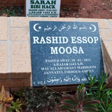 MOOSA Rashid Essop -2021