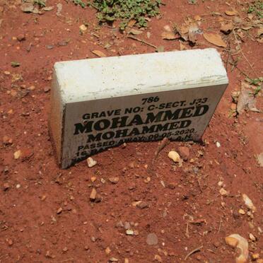 MOHAMMED Mohammed -2020