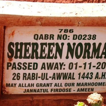 NORMAN Shereen -2021