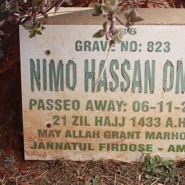 OMAR Nimo Hassan -2012