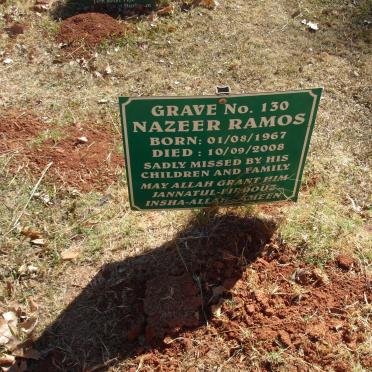 RAMOS Nazeer 1967-2008