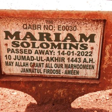 SOLOMINS Mariam -2022