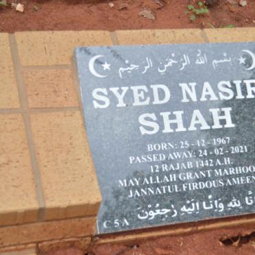 SHAH Syed Nasir 1967-2021