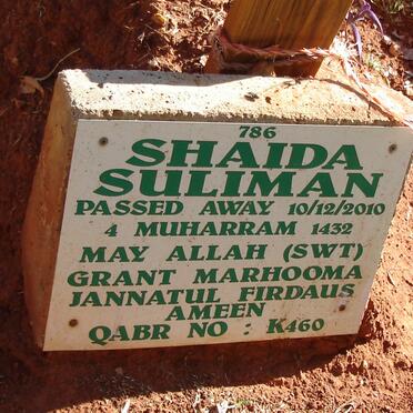 SULIMAN Shaida -2010