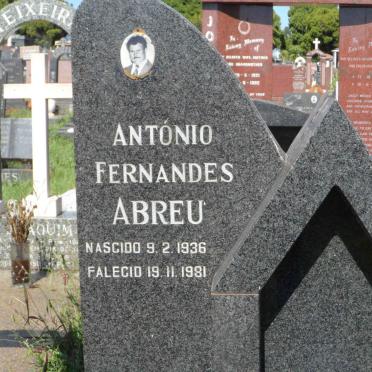 ABREU Antonio Fernandes 1936-1981