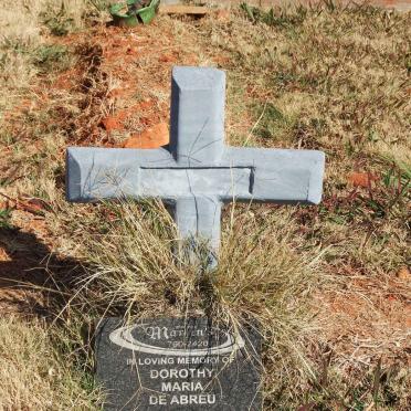 ABREU Dorothy Maria, de 1951-2013