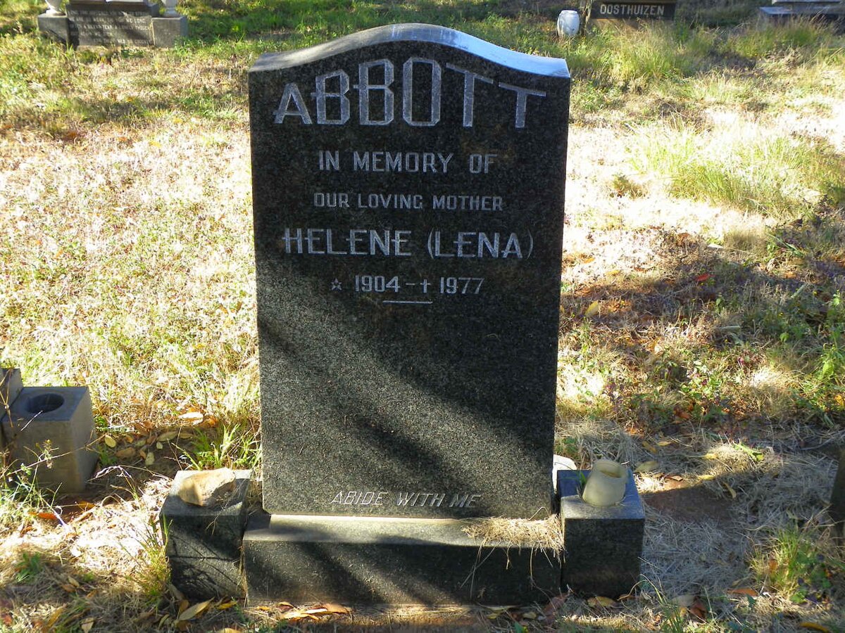 ABBOTT Helene 1904-1977