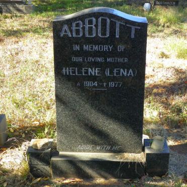 ABBOTT Helene 1904-1977