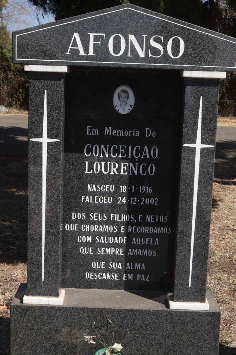 AFONSO Conceicao Lourenco 1916-2002