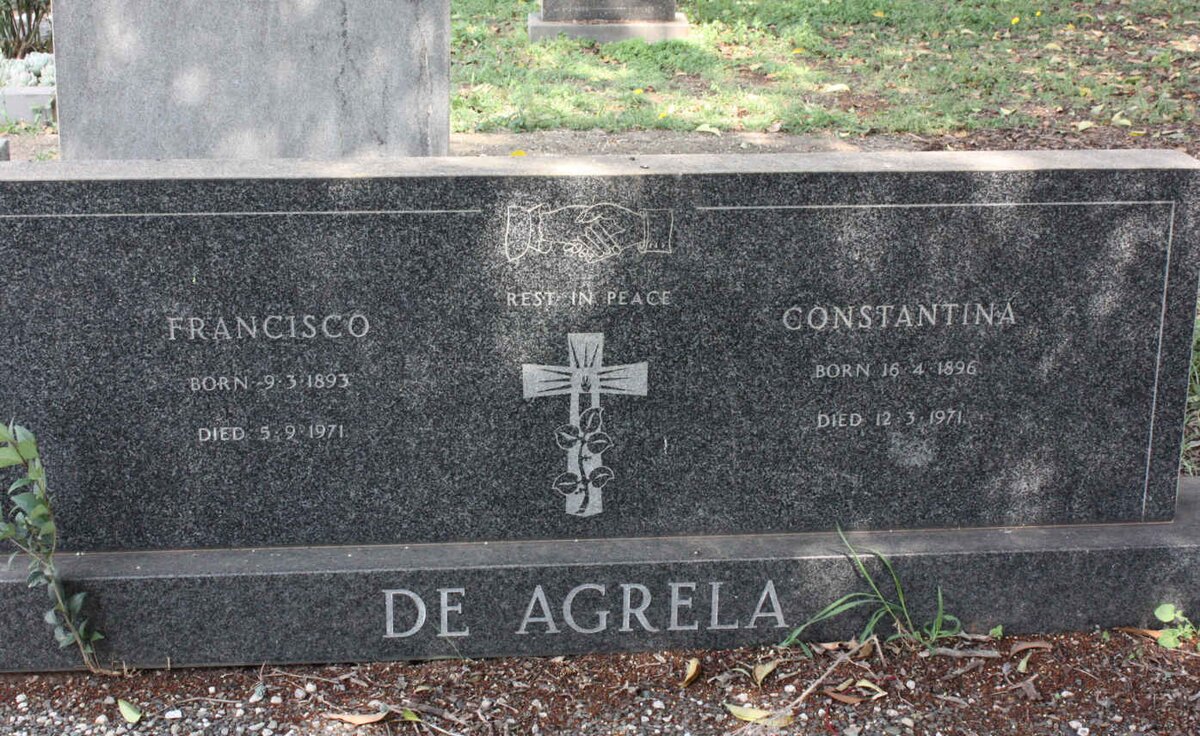 AGRELA Francisco, de 1893-1971 &amp; Constantina 1896-1971