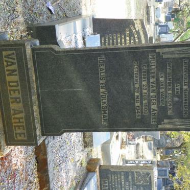 AHEE Muller, van der 1908-1945