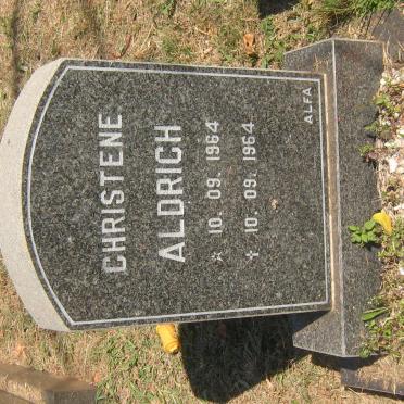 ALDRICH Christene 1964-1964