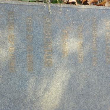 ALBERTUS Frank 1905-1946