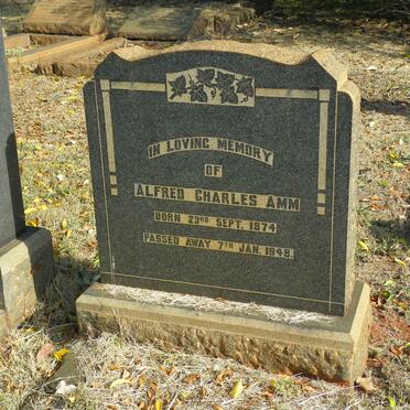 AMM Alfred Charles 1874-1948