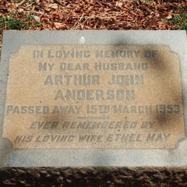 ANDERSON Arthur John-1953