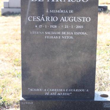ARAUJO Cesario Augusto, de 1928-2003