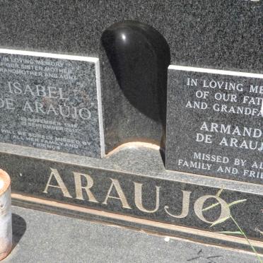 ARAUJO Armando :: ARAUJO Camila M. nee DE CASTRO 1925-1976