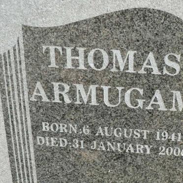 ARMUGAM Thomas 1941-2006