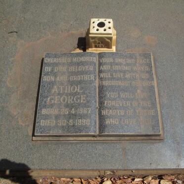 AUBY Athol George 1967-1990