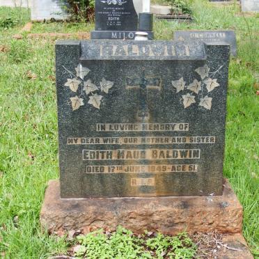 BALDWIN Edith Maud -1949