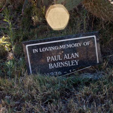 BARNSLEY Paul Alan 1936-?