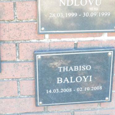 BALOYI Thabiso 2008-2008