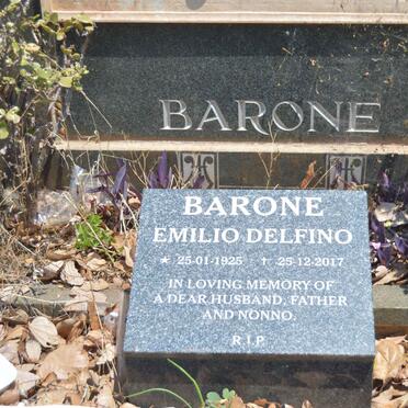 BARONE Emilio Delfino 1925-2017