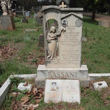 BASSANI Siro 1886-1947 &amp; Margherita 1891-1973 :: BASSANI Tullio -1952