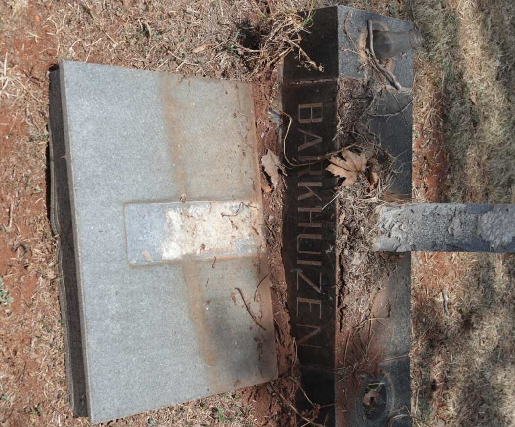 BARKHUIZEN Thomas 1921-1980 &amp; Phillipina Christina 1921-1986