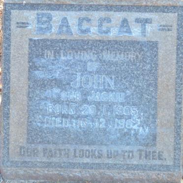 BAGGAT John 1905-1902