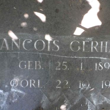 BADENHORST Francois Gerhardus 1899-1967