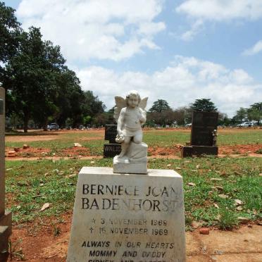 BADENHORST Berniece Joan 1969-1969