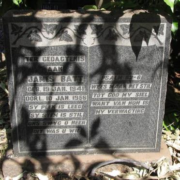 BATT James 1941-1956