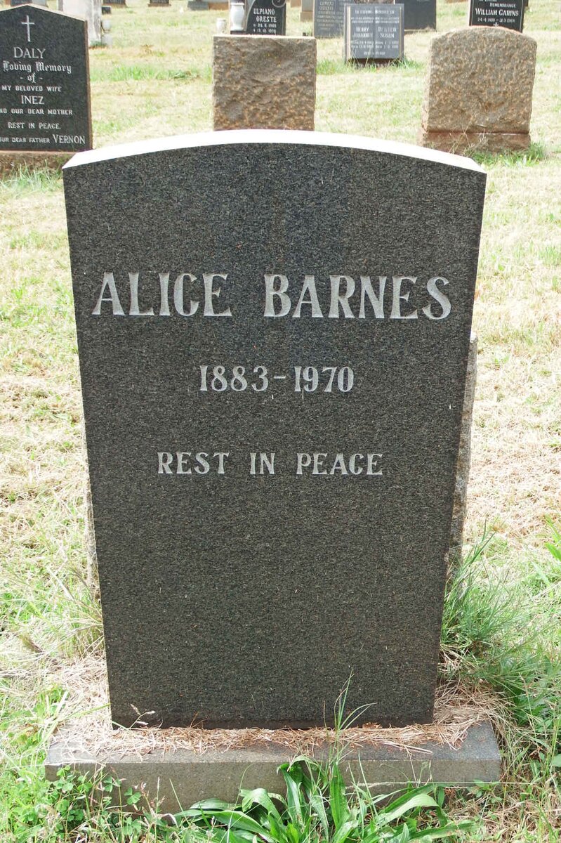 BARNES Alice 1883-1970